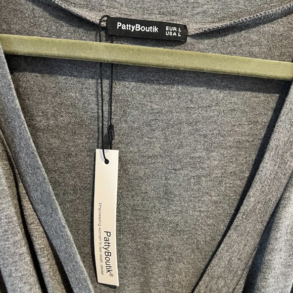 Gray Jersey Maxi Dress - Picture 3 of 3